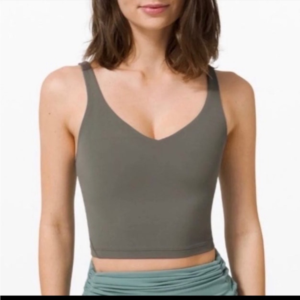 Lululemon Align Tank Gray Sage NWT 10
